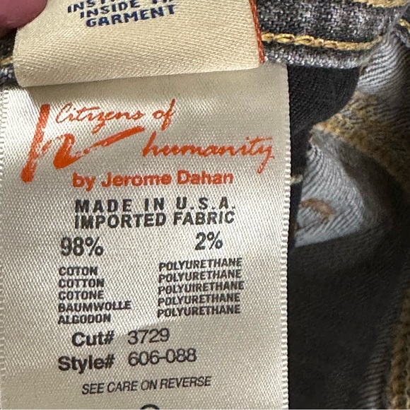 Citizens of Humanity Evans Relaxed Button Fly Jeans 33/31 - Picture 7 of 8